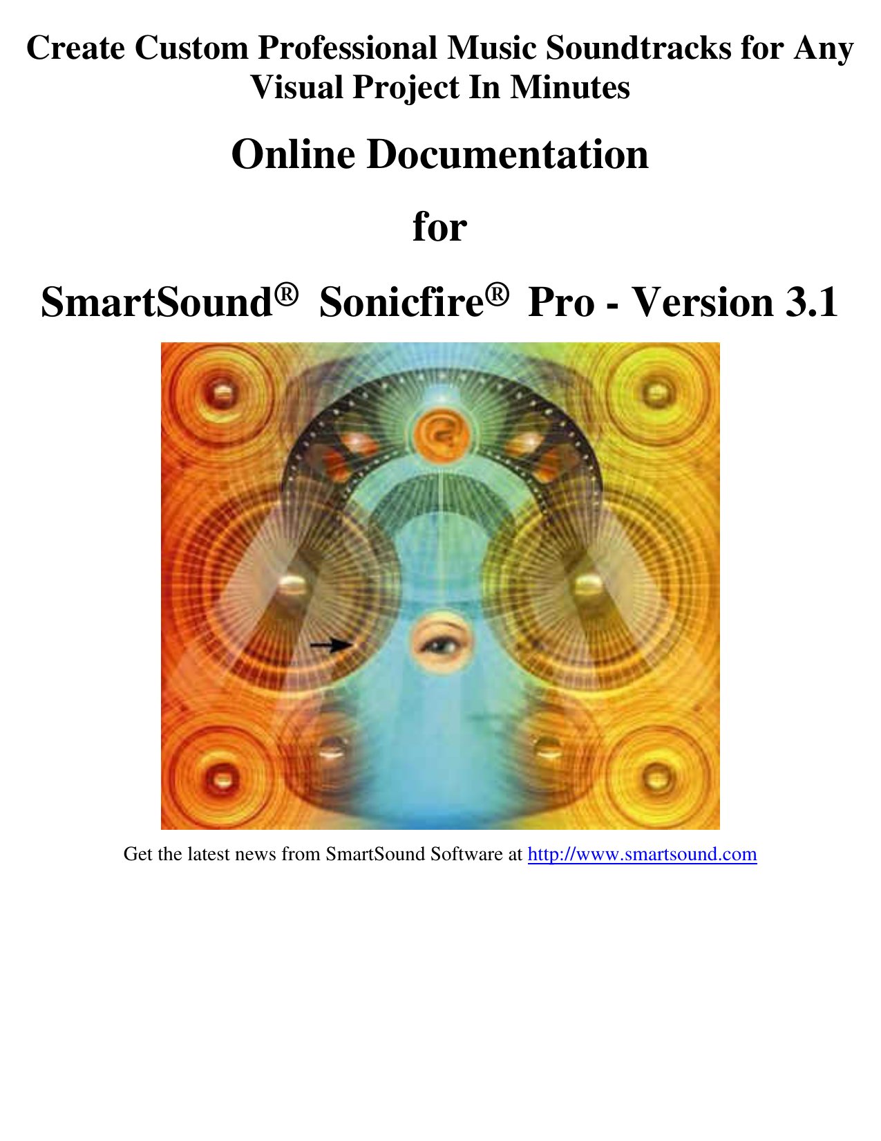 SonicfirePro 3.1 manual