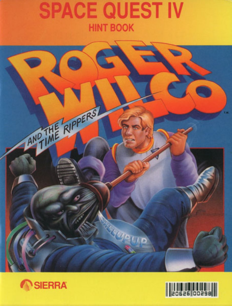 Space Quest 4 Hint Book