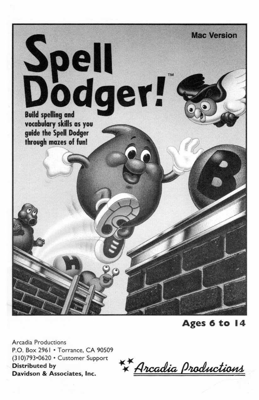 Spell Dodger User Manual