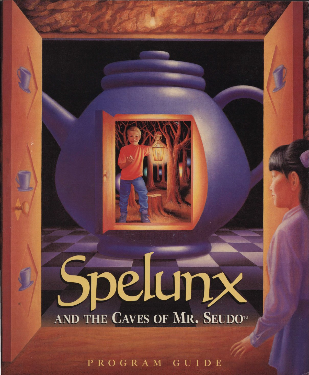 Spelunx Full Color Edition Program Guide Manual 1993