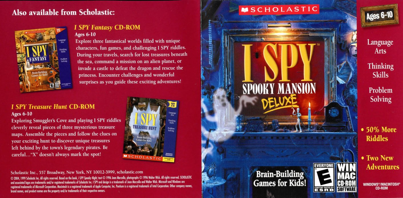Spooky Mansion Deluxe manual