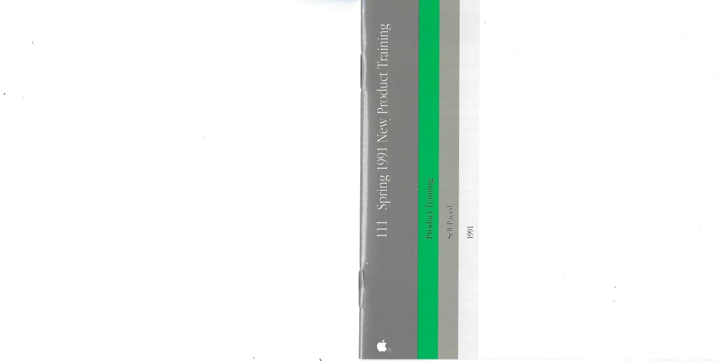Spring1991 Training Manual