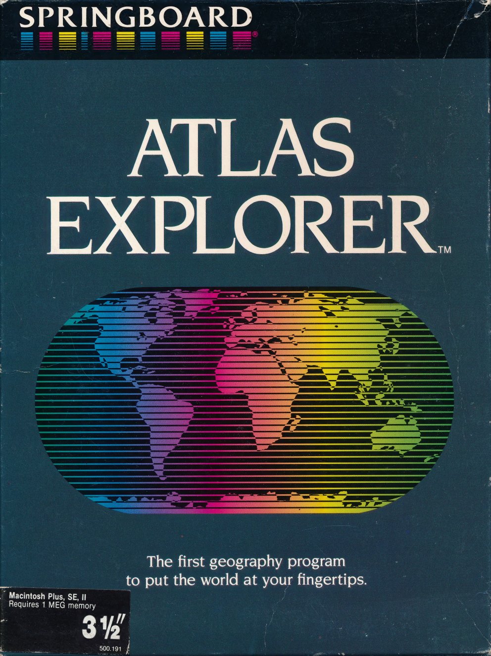 Springboard Atlas Explorer manual for Macintosh