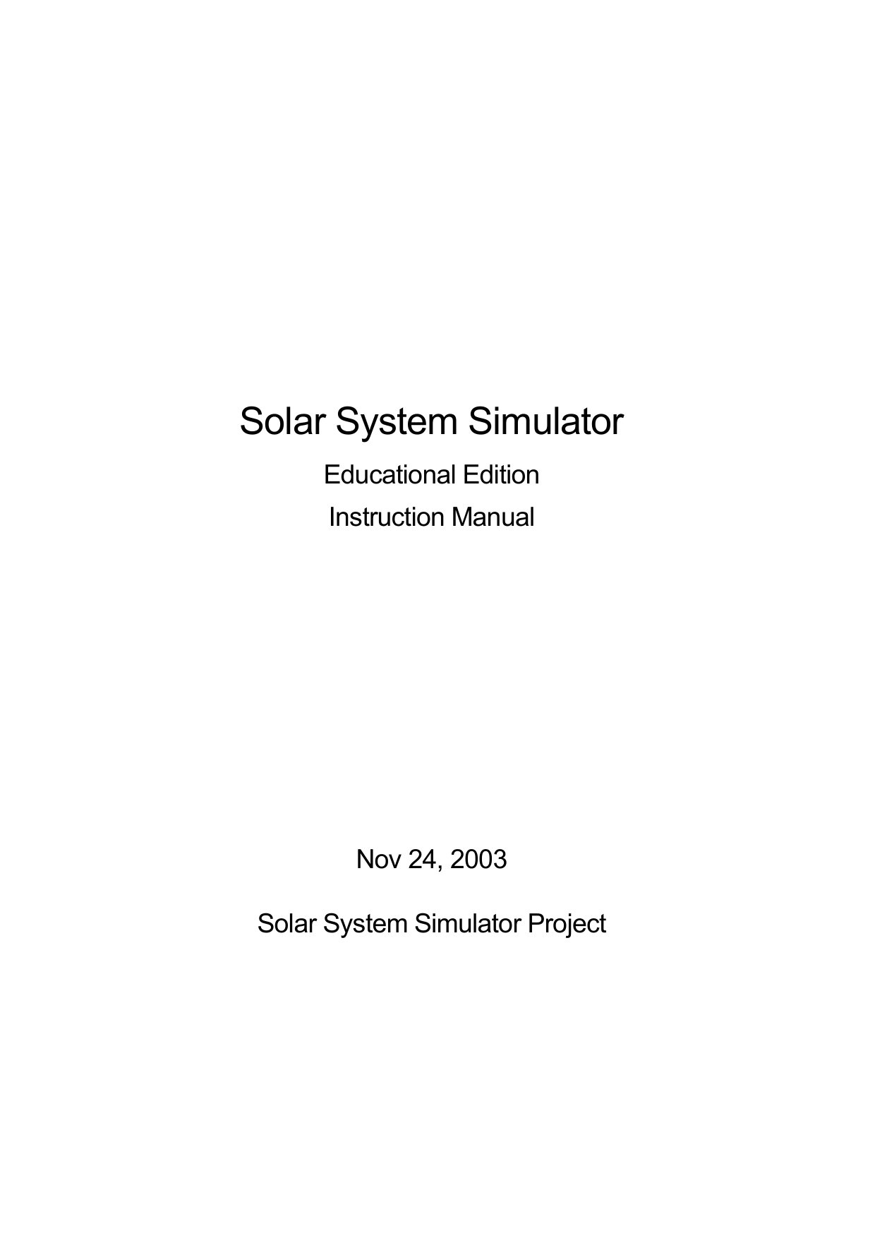 SssimEdu E manual