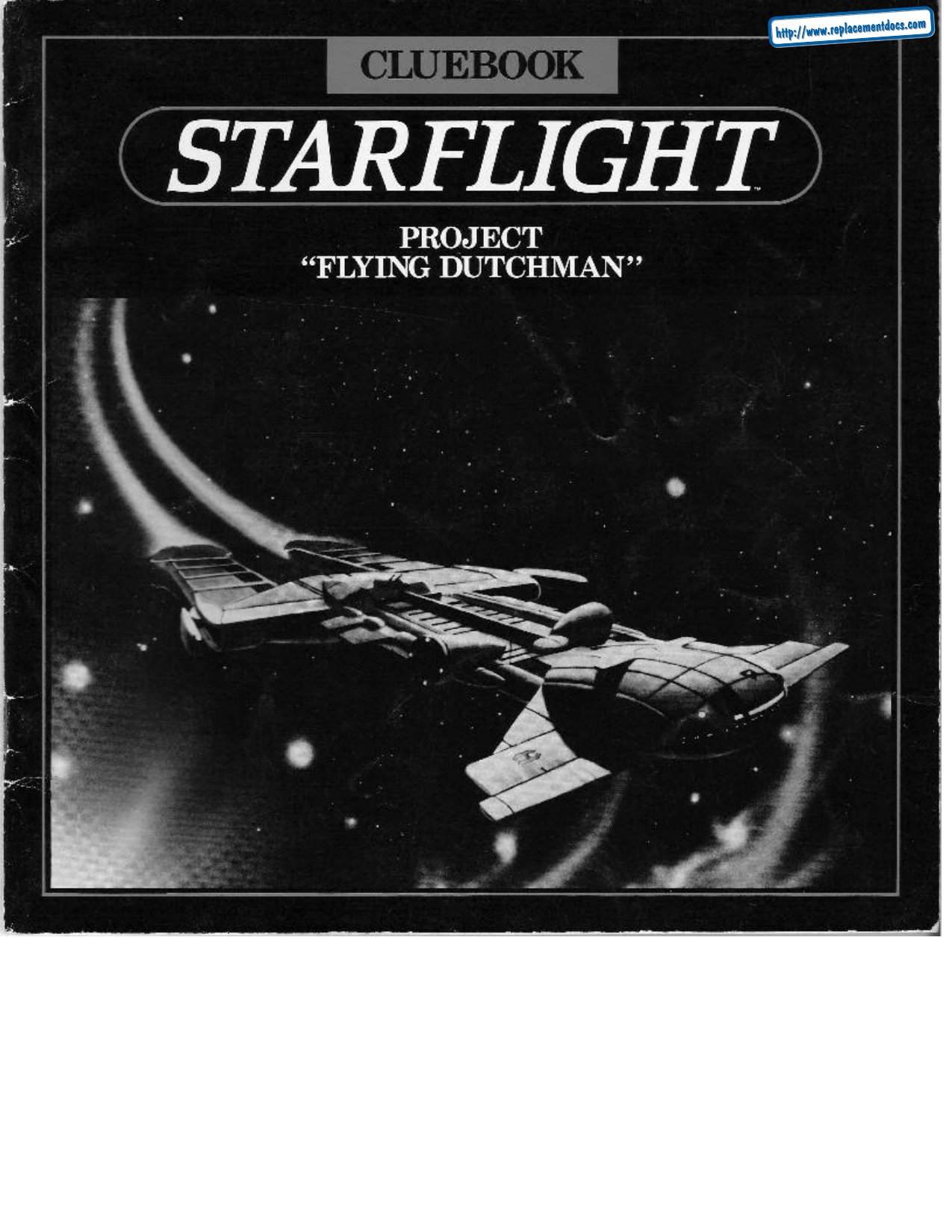Starflight cluebookPC