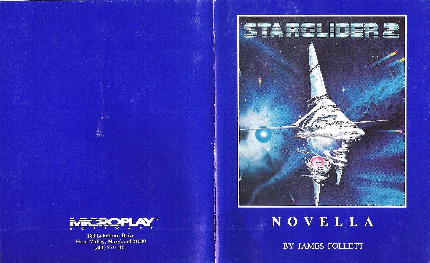 Starglider 2 original novella