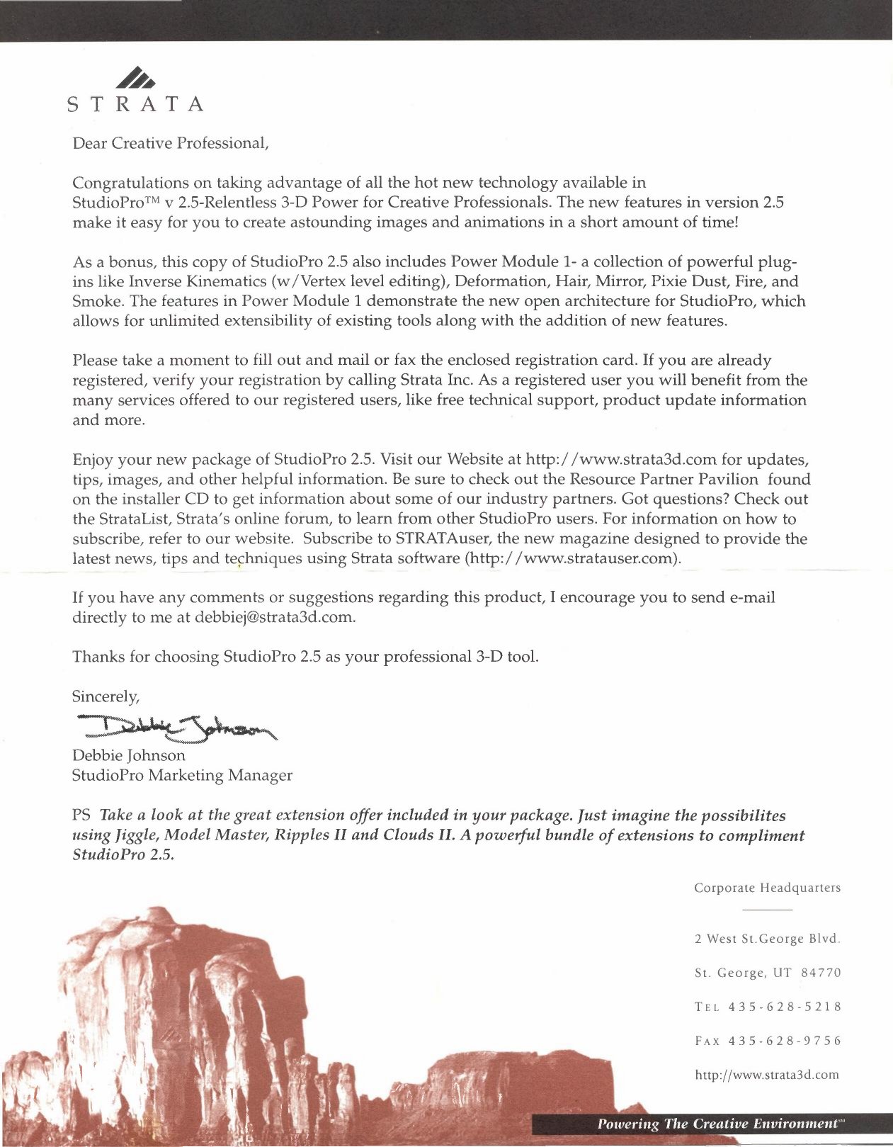 Strata Dear Creative Professional