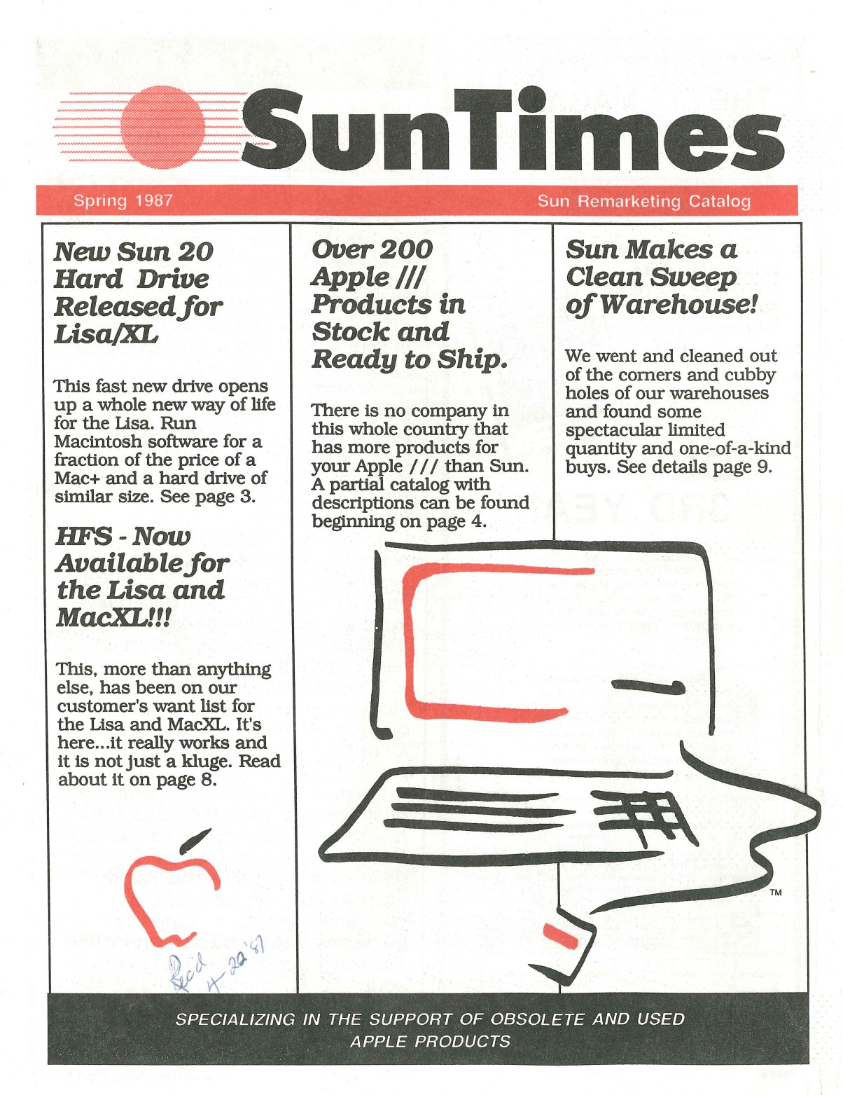 SunTimes Sun Remarketing Catalog Spring 1987 0