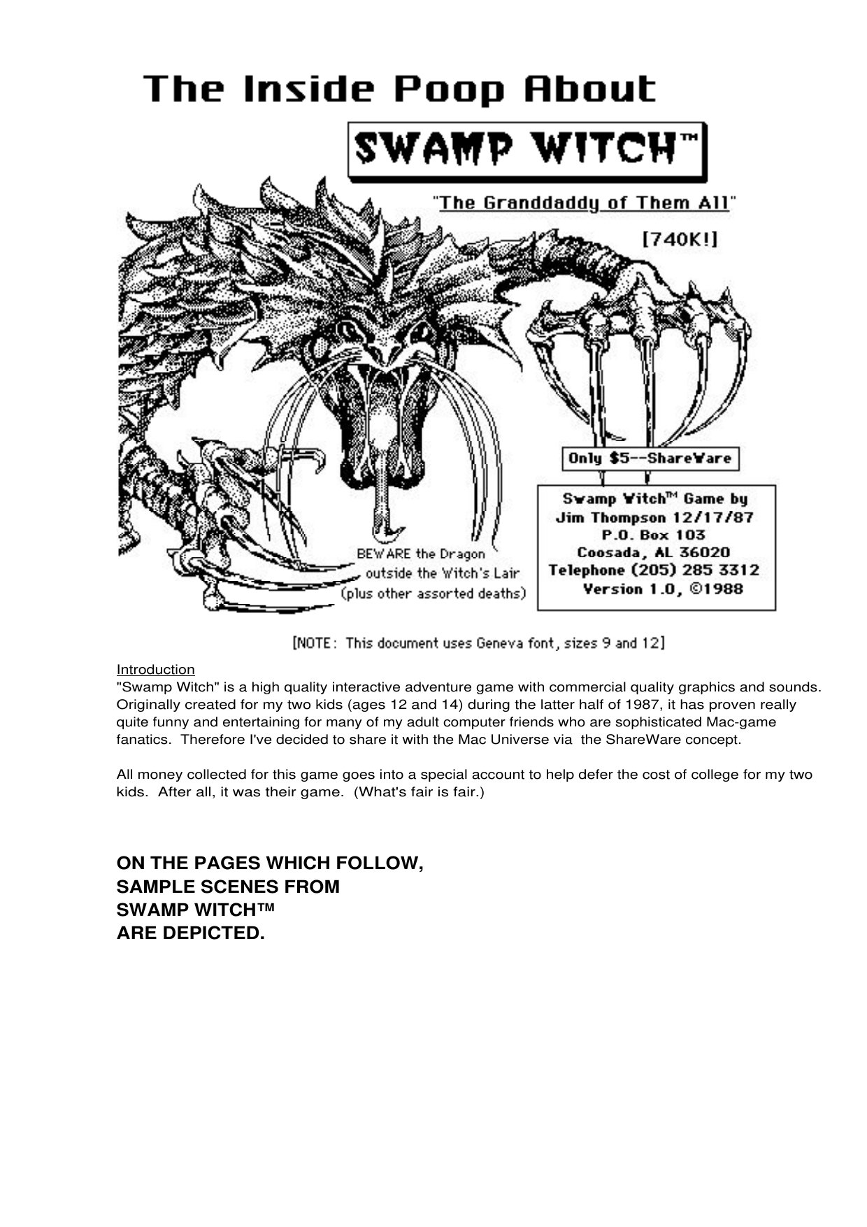 Swamp Witch Doc