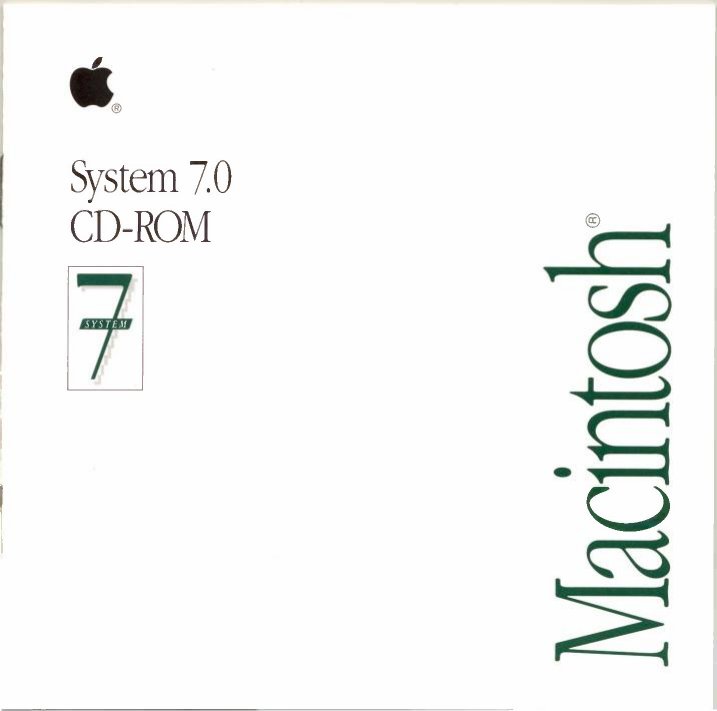 System 7 CD ROM
