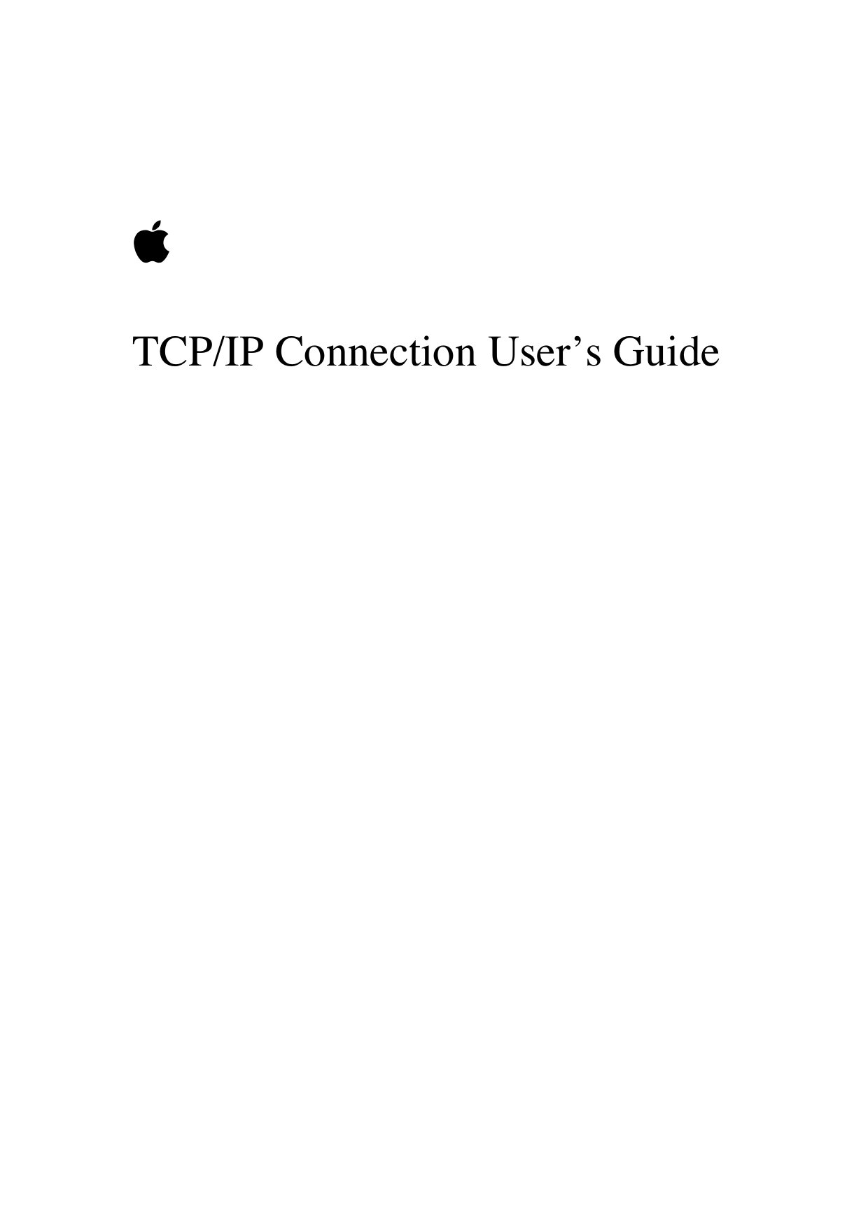 TCP IP Users Guide