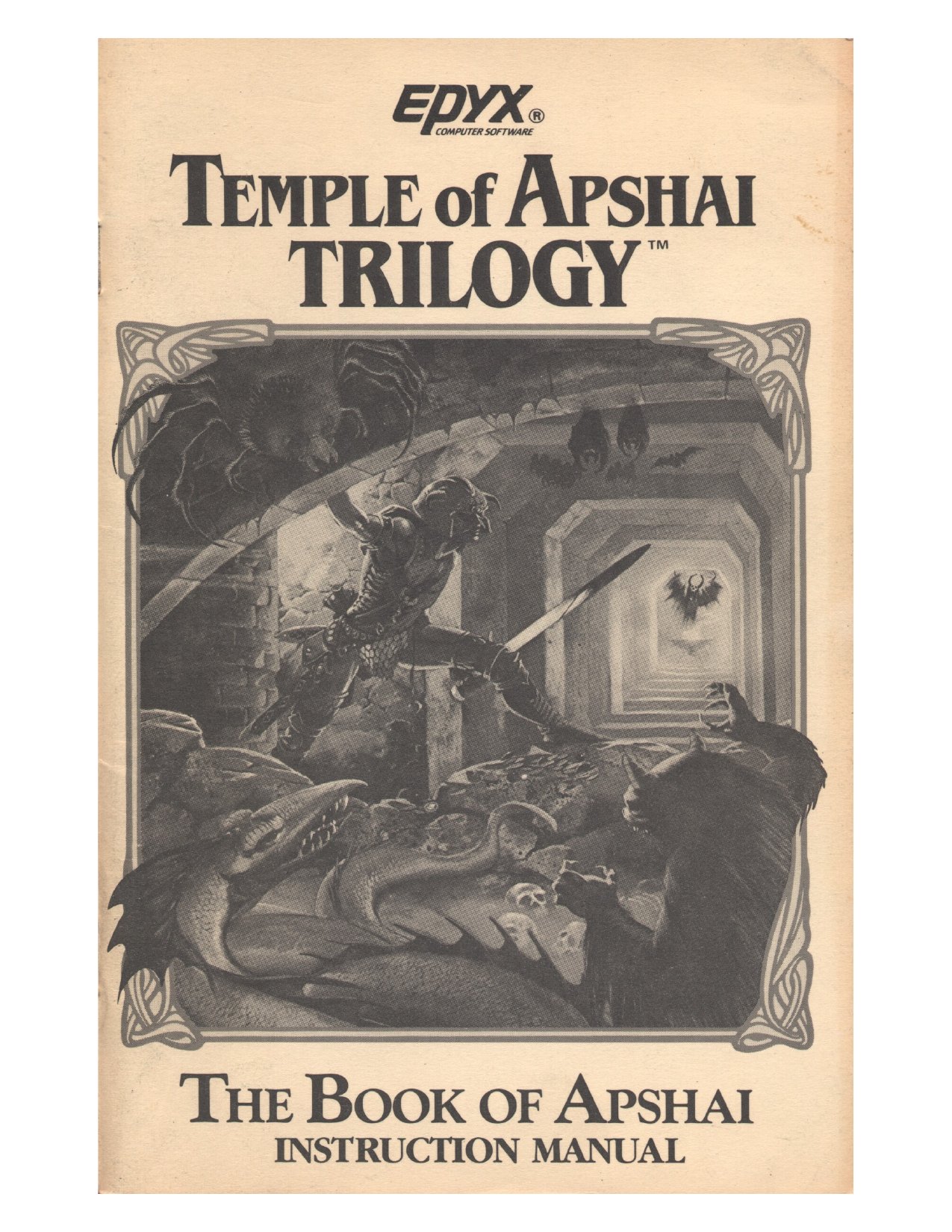 Temple of Apshai complete manual