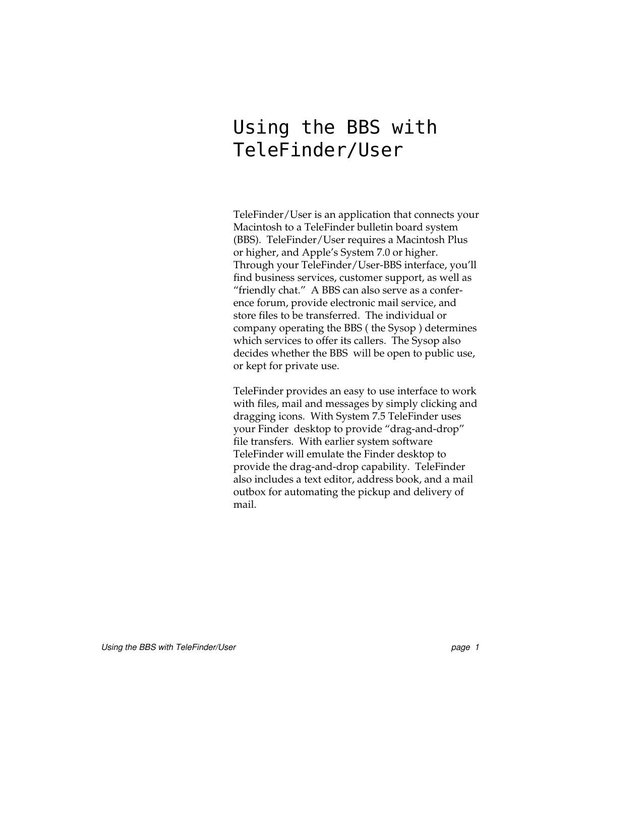 TF User 5.0.2 Getting Start