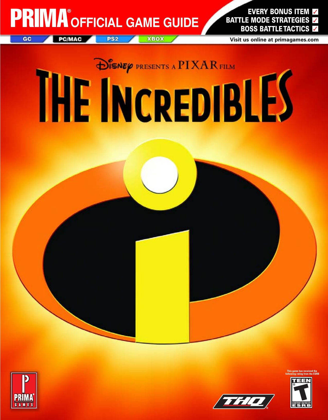 The Incredibles game guide