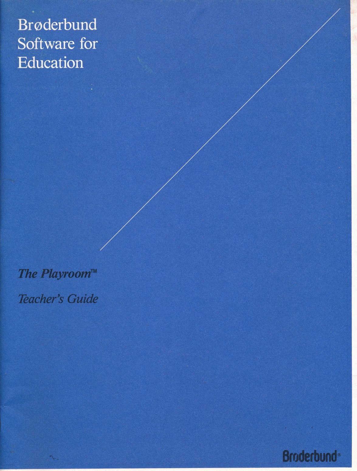 The Playroom Teachers Guide