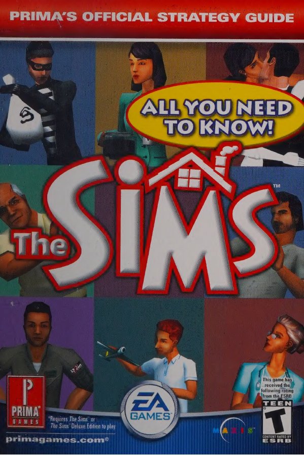 The Sims updated strategy guide