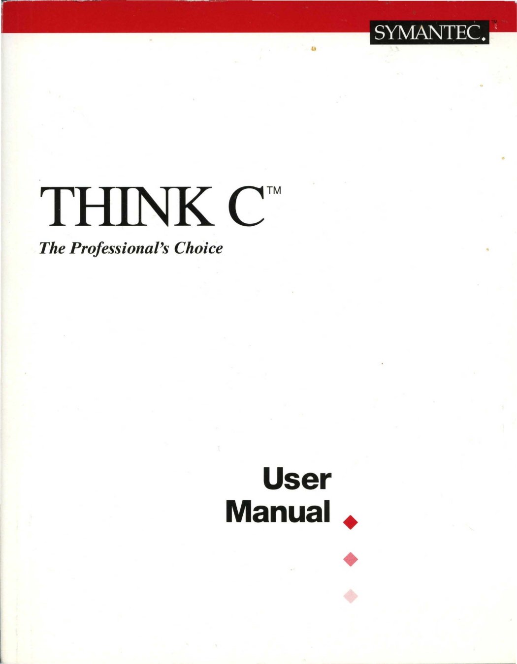 Think C Version 5 User Manual 1991