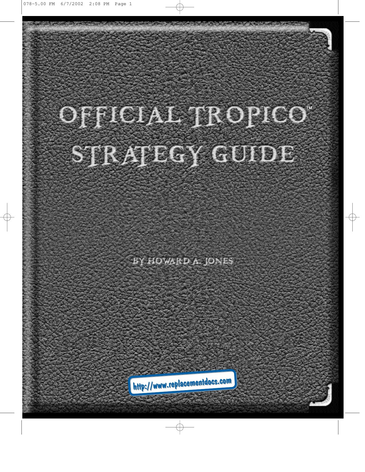 Tropico Official Strategy Guide