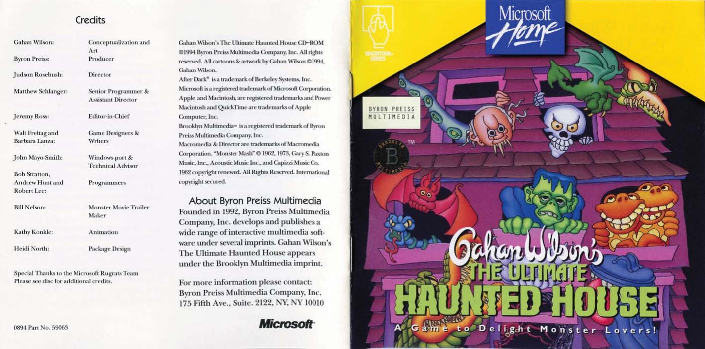 Ultimate Haunted House manual