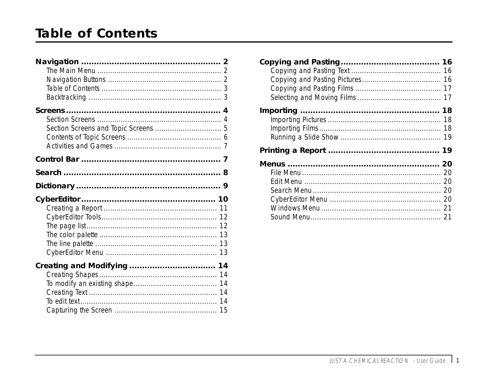 User Guide 17