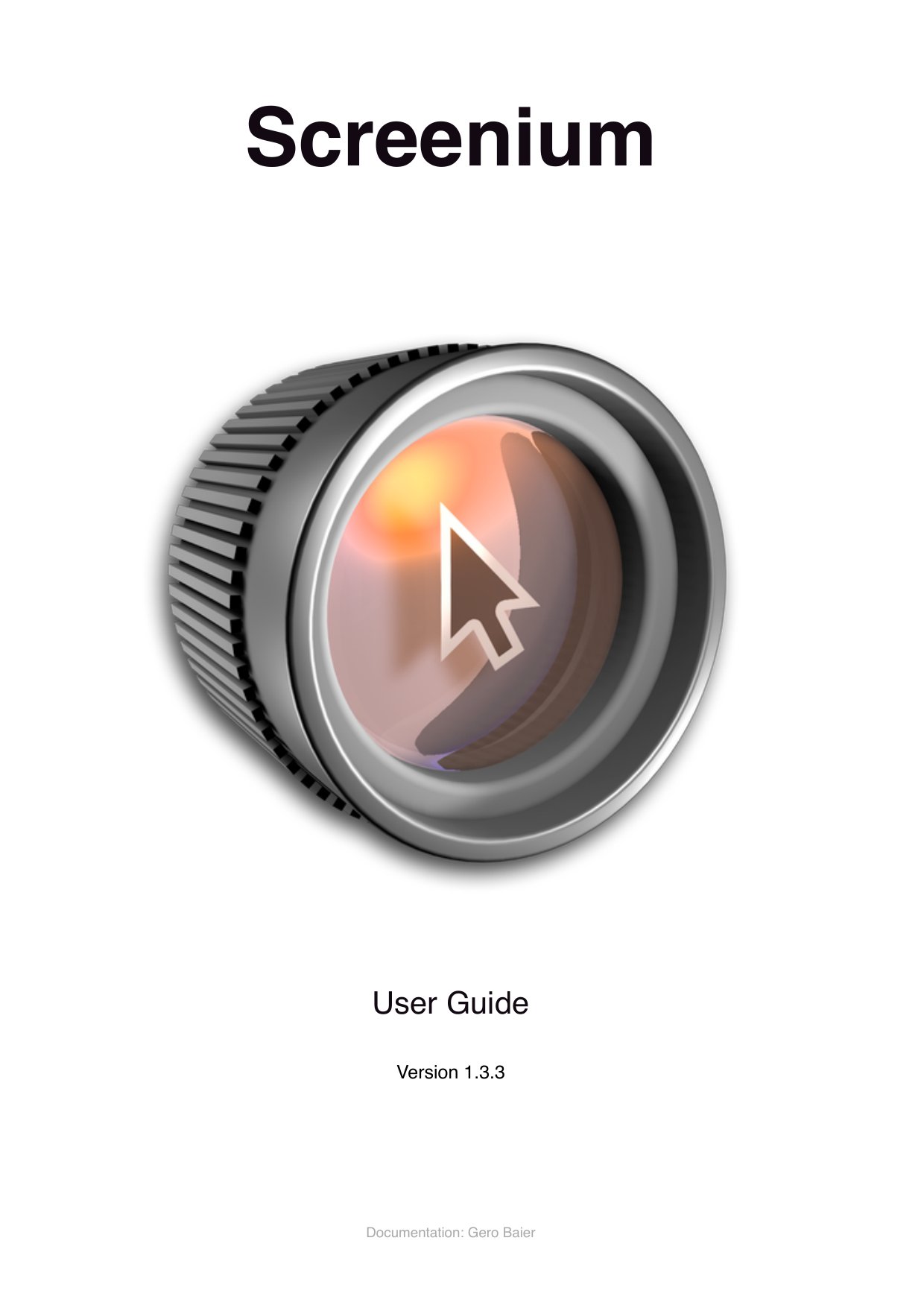 User Guide Screenium 1.3.3 EN